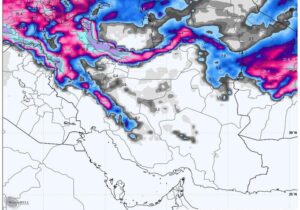 بارش پراکنده باران در ۴ استان جنوبی