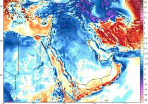 آغاز رگبار و کاهش دما در ۹ استان از روز پنجشنبه