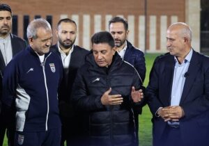 دیدار رئیس‌جمهور با بازیکنان و کادر فنی تیم ملی فوتبال