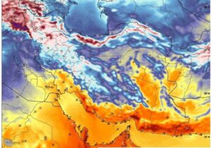 فعالیت موج بارش‌ها در کشور تا امروز؛ تشدید آلودگی هوا تا پایان هفته
