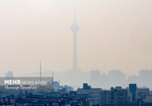 هوای تهران آلوده و در وضعیت نارنجی است