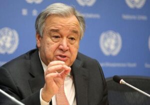 درخواست گوترش برای پایان اشغالگری غیرقانونی اراضی فلسطین