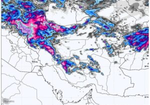هشدار بارش برف و باران در ۱۰ استان؛ سامانه بارشی جدید در راه تهران