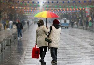 تداوم بارش و وزش باد در کشور