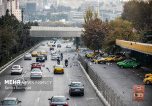 هوای تهران در وضعیت نارنجی و آلوده است