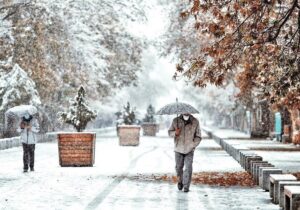 هواشناسی ایران۱۴۰۳/۸/۶؛ هشدار بارش باران و برف در ۱۶ استان