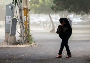 پیش‌بینی وزش باد شدید، گردوخاک و بارش رگباری در ۱۰ استان کشور