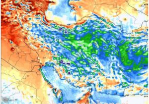 رگبار، رعدوبرق و باد شدید در ۹ استان کشور تا روز جمعه