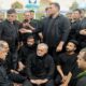 حضور رییس جمهور در مراسم شام غریبان امام‌حسین (ع) اردبیل