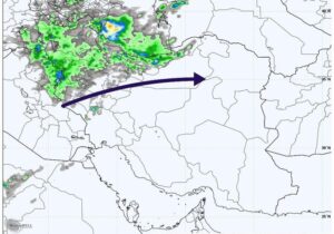 سامانه فعلی آخرین موج بارش‌ها است؛ ۷ استان بدون حتی یک میلی‌متر بارش
