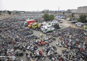 فراخوان تعیین تکلیف ۱۷۰۰۰ دستگاه خودرو و موتورسیکلت توقیفی