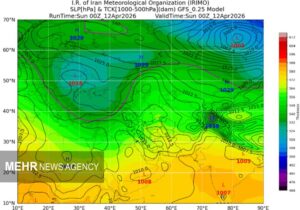 هشدار تداوم بارش‌های رگباری در ۱۰ استان؛کاهش دما تا سه‌شنبه ادامه دارد