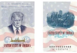 ترامپ و خودنمایی تازه با گذرنامه آمریکا!