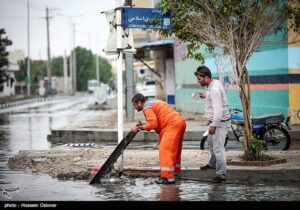 سامانه بارشی فردا وارد ایران می‌شود
