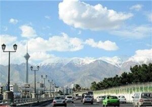 هوای قابل‌قبول تهران با شاخص61